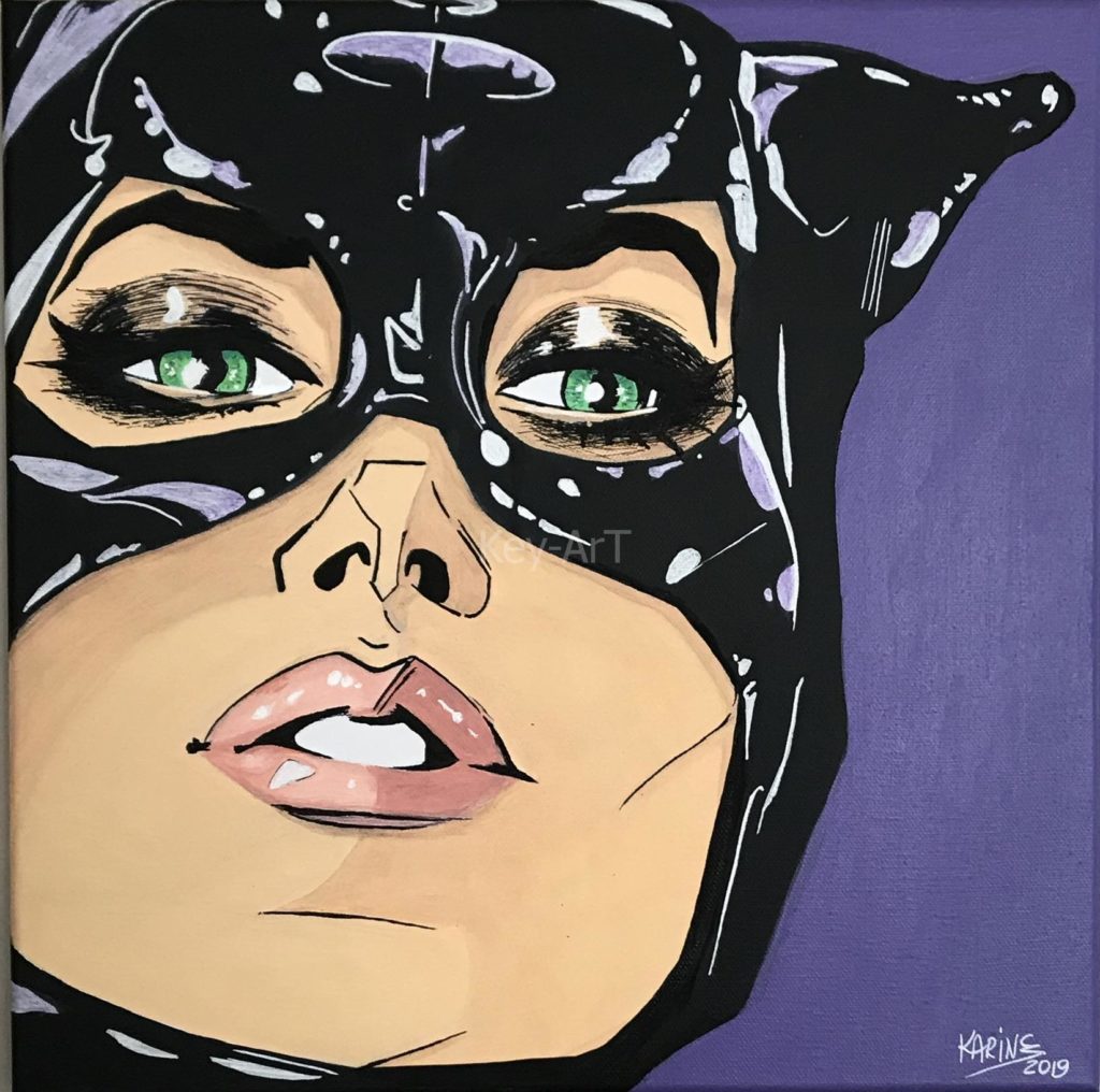 Catwoman purple