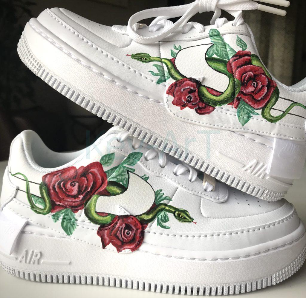 Snake & roses custom 2